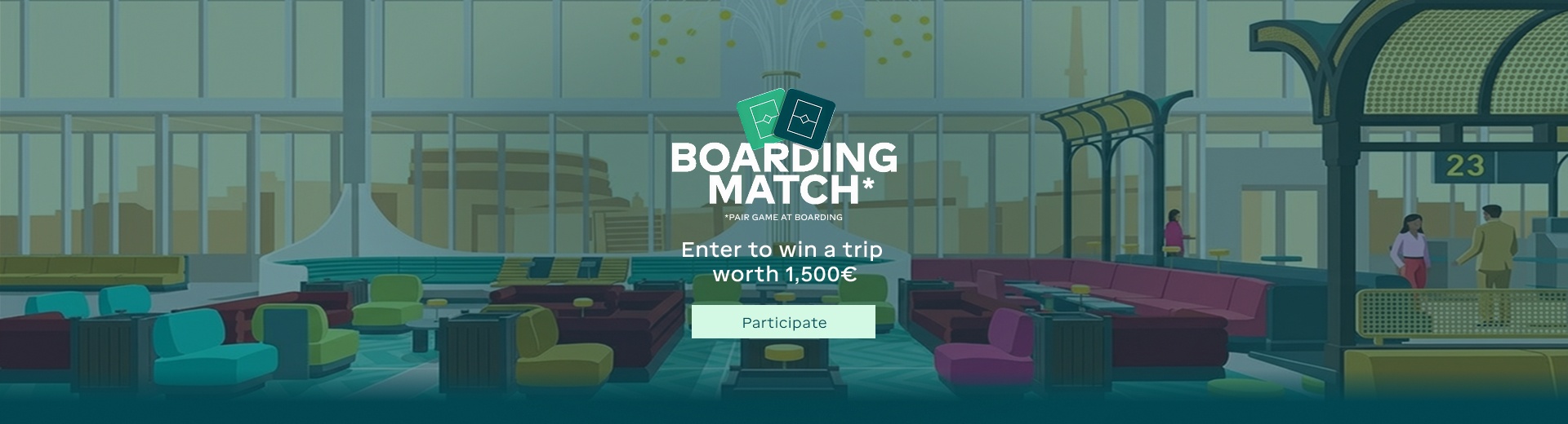 Boarding Match, enter to win a trip worth €1500