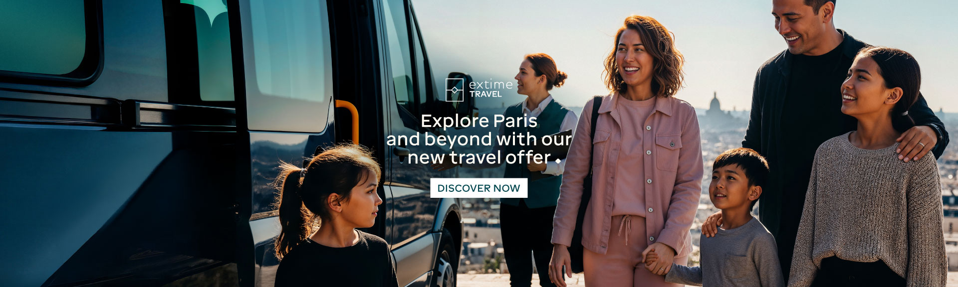 Extime Travel, explore Paris and beyond with our new travel offer