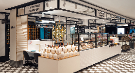Comptoir des Halles Gourmandes de l'aéroport Paris-Charles de Gaulle